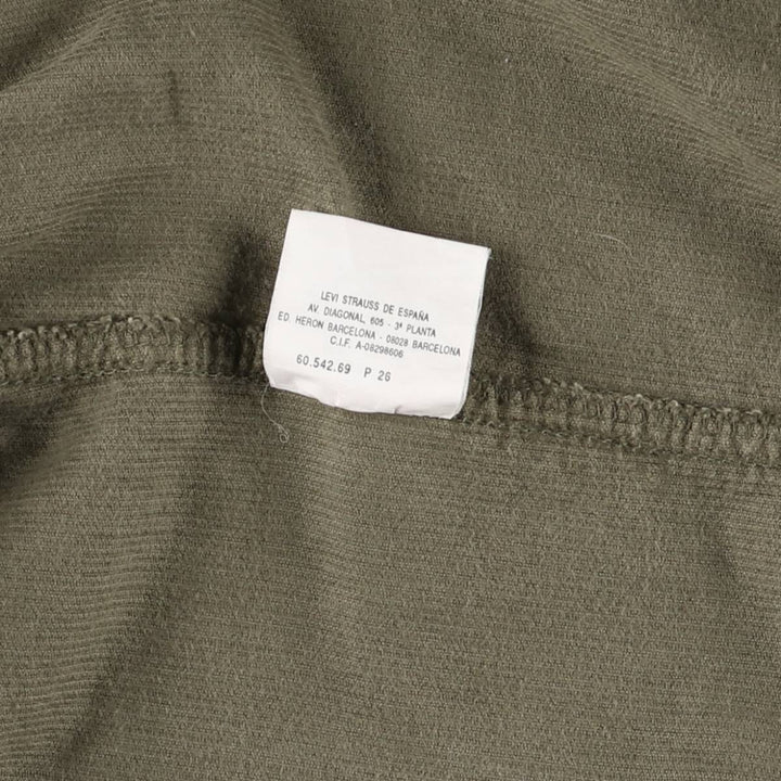 Levi's Corduroy Jacket, Men's Size XL cotton Khaki type Vintage Second Hand