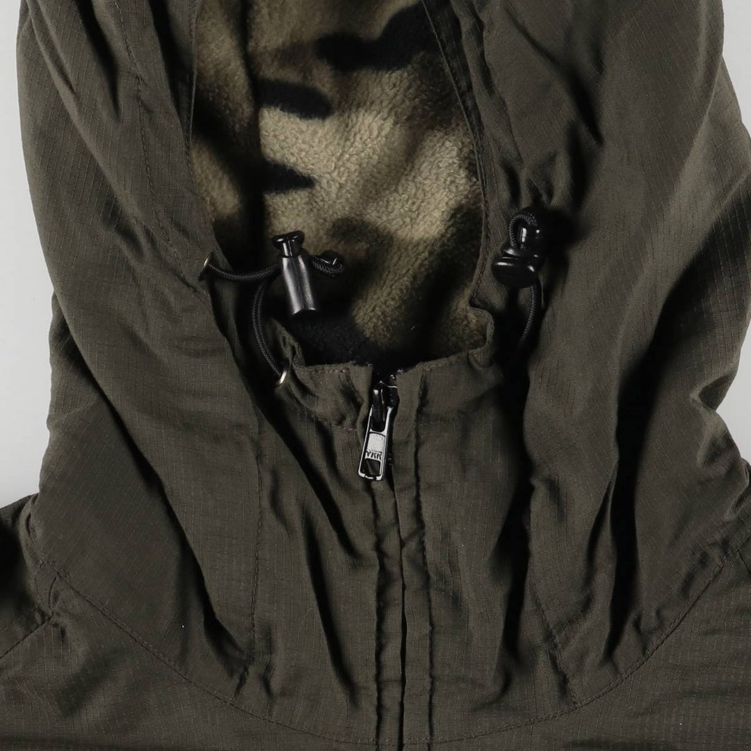 Carhartt Ripstop Hooded Work Jacket, Men's Size Medium Nylon Khaki type Vintage Second Hand