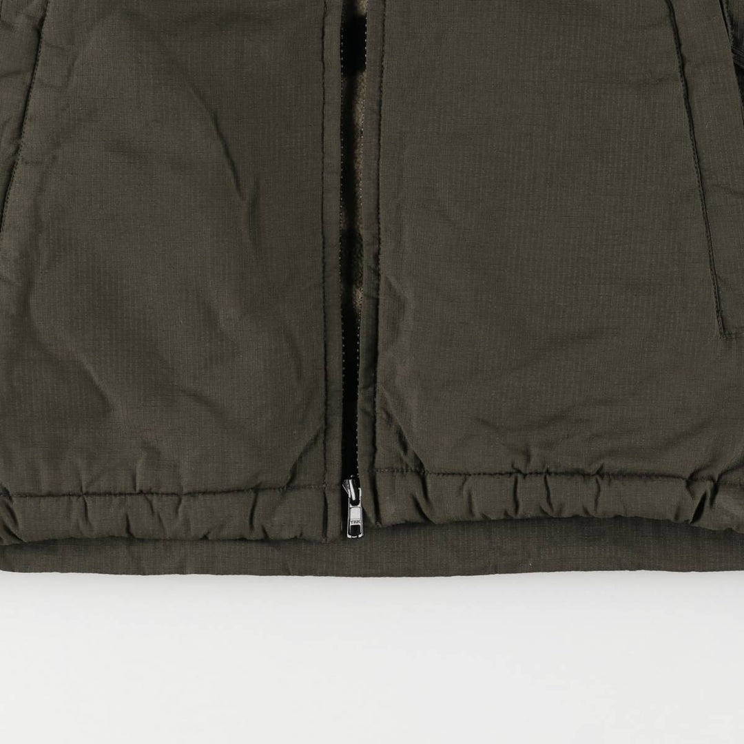 Carhartt Ripstop Hooded Work Jacket, Men's Size Medium Nylon Khaki type Vintage Second Hand