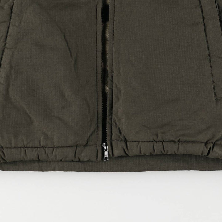 Carhartt Ripstop Hooded Work Jacket, Men's Size Medium Nylon Khaki type Vintage Second Hand