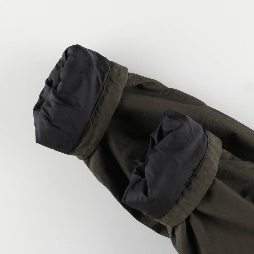 Carhartt Ripstop Hooded Work Jacket, Men's Size Medium Nylon Khaki type Vintage Second Hand