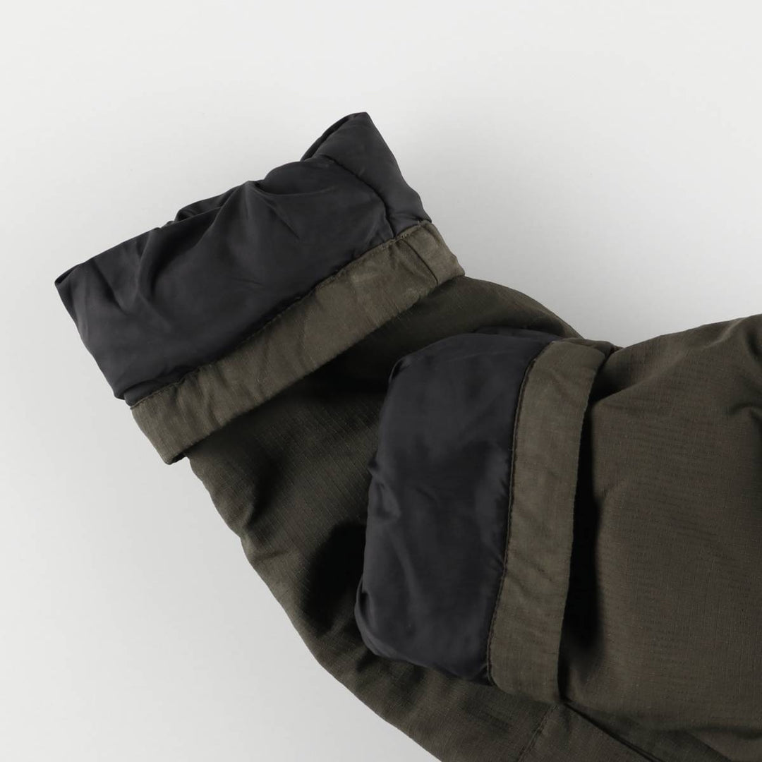 Carhartt Ripstop Hooded Work Jacket, Men's Size Medium Nylon Khaki type Vintage Second Hand