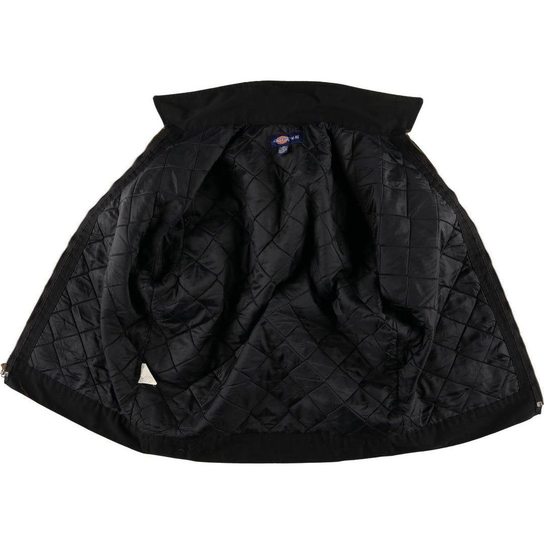 Dickies padded work jacket, men's size M polyester black type Vintage Second Hand