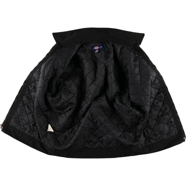 Dickies padded work jacket, men's size M polyester black type Vintage Second Hand