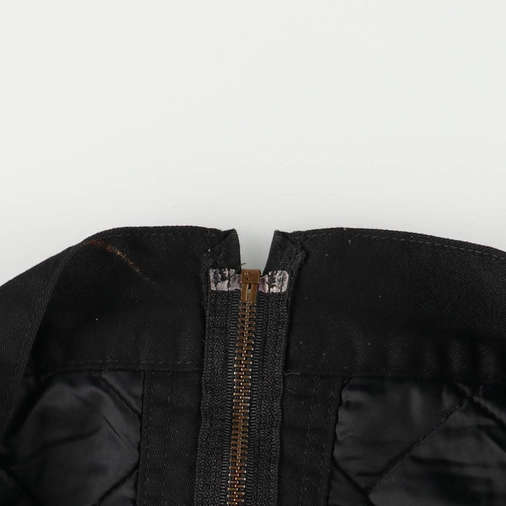 Dickies padded work jacket, men's size M polyester black type Vintage Second Hand