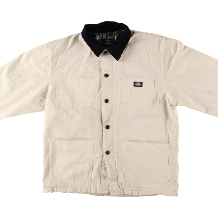 Dickies coveralls, men's size XL unclear pale white type Vintage Second Hand