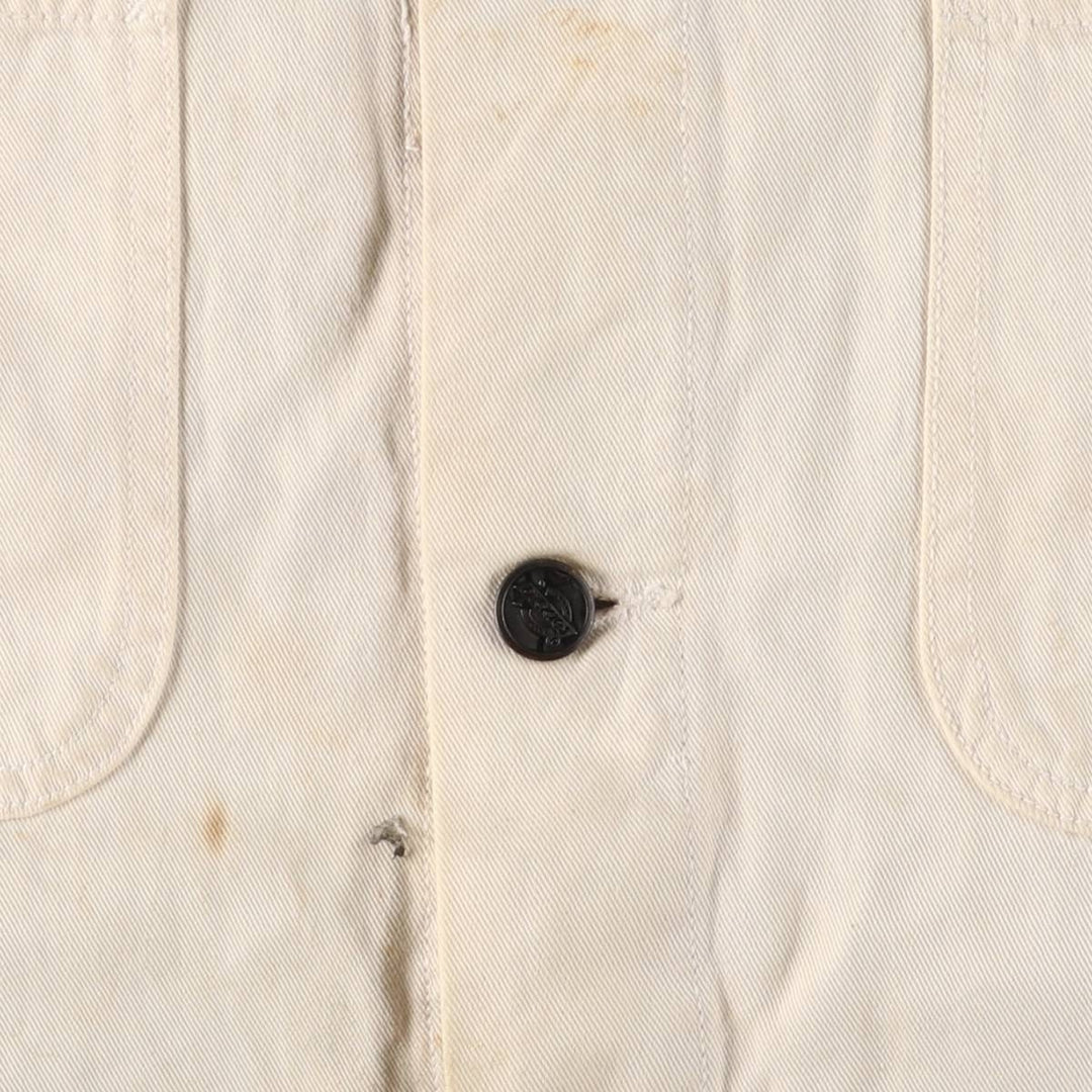 Dickies coveralls, men's size XL unclear pale white type Vintage Second Hand
