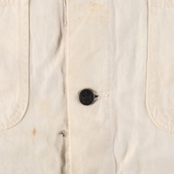 Dickies coveralls, men's size XL unclear pale white type Vintage Second Hand
