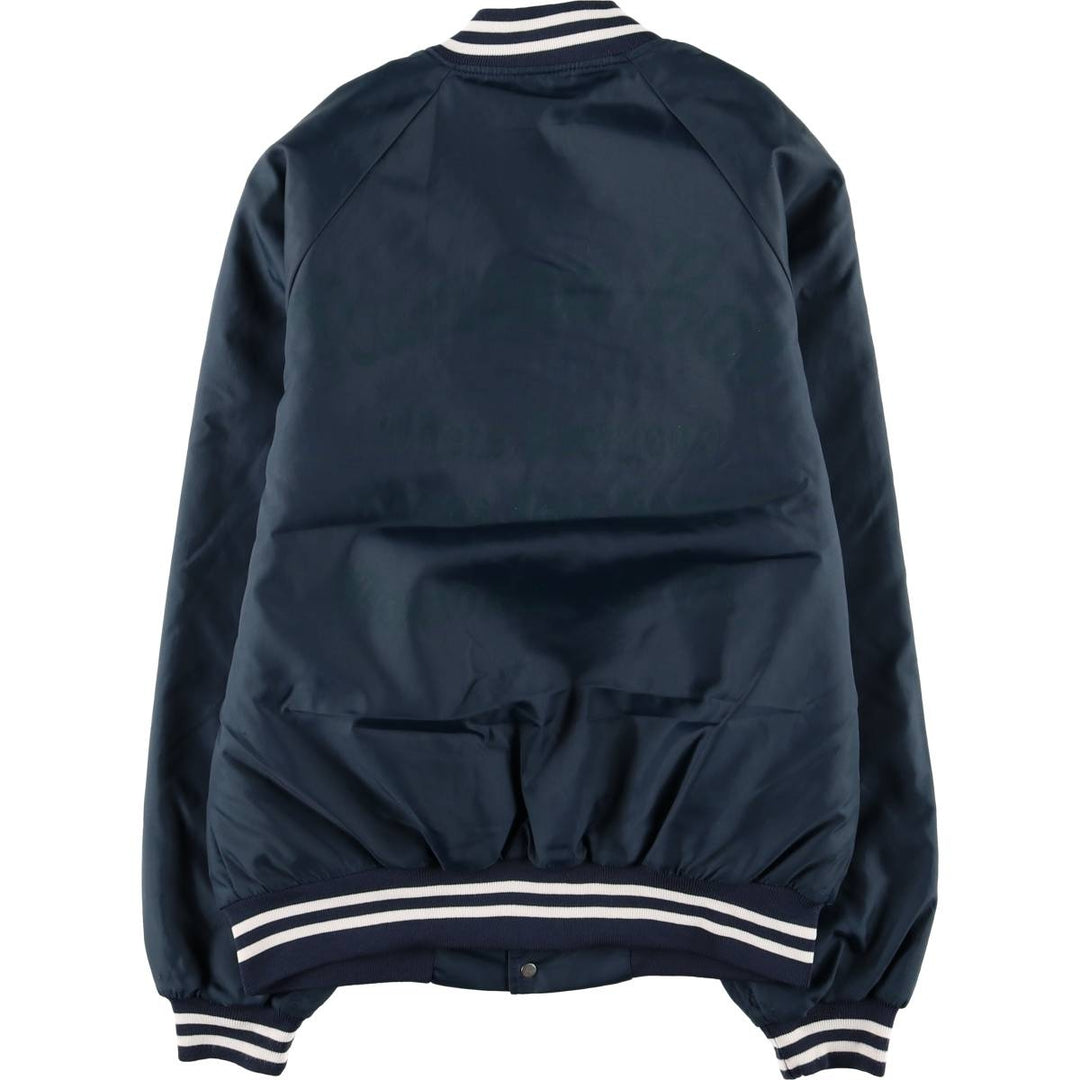 Vintage 80s-90'S Hartwell Padded Varsity Jacket, Made in USA, Men's XL unclear navy blue type Vintage Second Hand