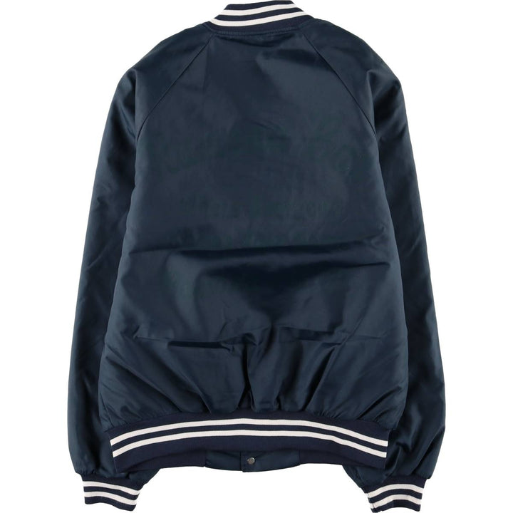 Vintage 80s-90'S Hartwell Padded Varsity Jacket, Made in USA, Men's XL unclear navy blue type Vintage Second Hand