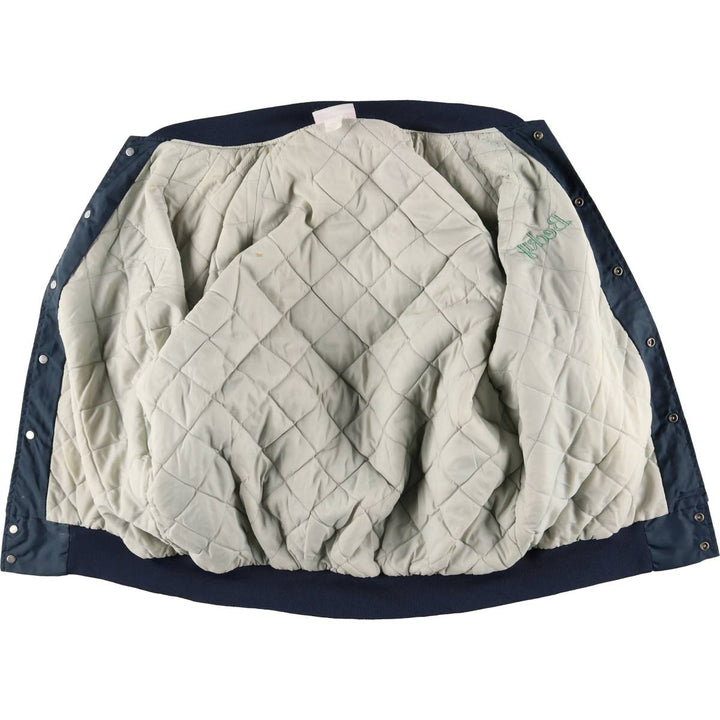 Vintage 80s-90'S Hartwell Padded Varsity Jacket, Made in USA, Men's XL unclear navy blue type Vintage Second Hand