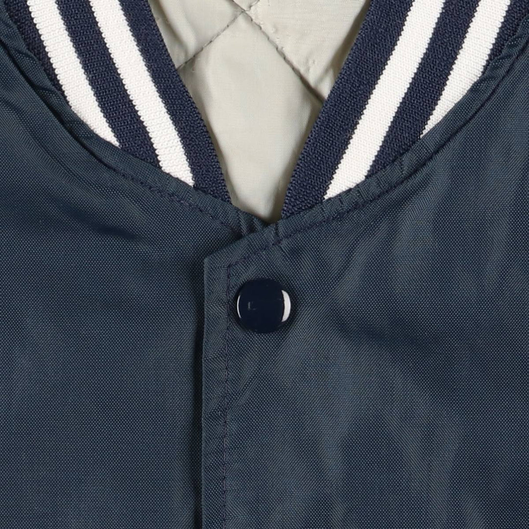 Vintage 80s-90'S Hartwell Padded Varsity Jacket, Made in USA, Men's XL unclear navy blue type Vintage Second Hand