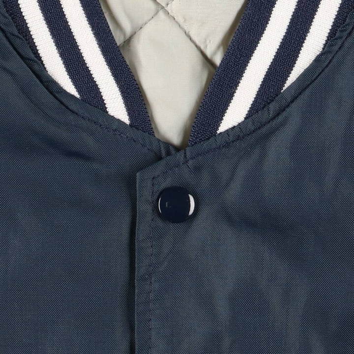 Vintage 80s-90'S Hartwell Padded Varsity Jacket, Made in USA, Men's XL unclear navy blue type Vintage Second Hand