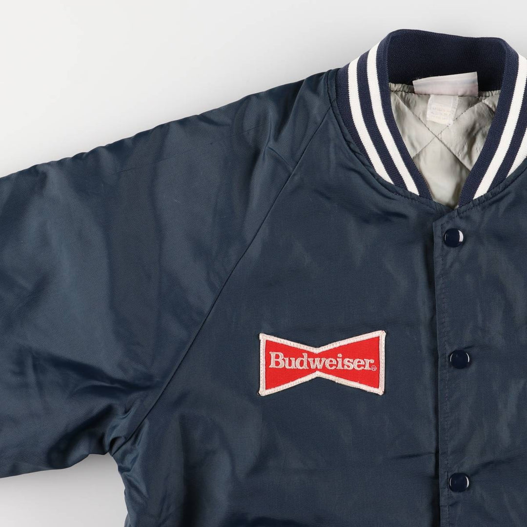 Vintage 80s-90'S Hartwell Padded Varsity Jacket, Made in USA, Men's XL unclear navy blue type Vintage Second Hand