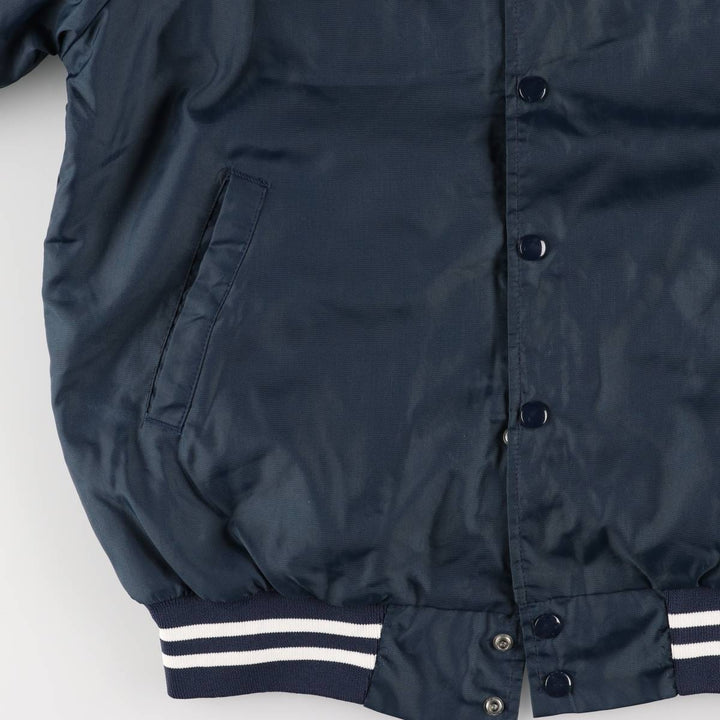 Vintage 80s-90'S Hartwell Padded Varsity Jacket, Made in USA, Men's XL unclear navy blue type Vintage Second Hand