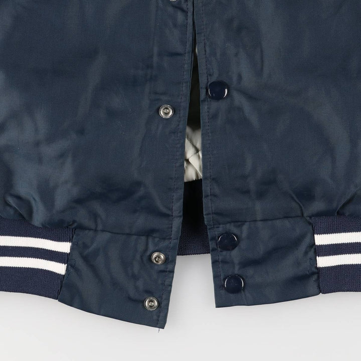 Vintage 80s-90'S Hartwell Padded Varsity Jacket, Made in USA, Men's XL unclear navy blue type Vintage Second Hand