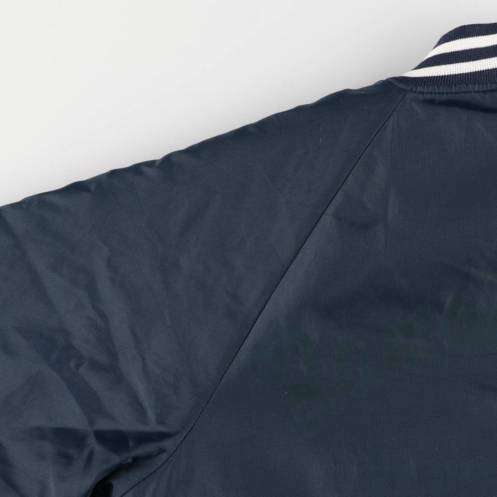 Vintage 80s-90'S Hartwell Padded Varsity Jacket, Made in USA, Men's XL unclear navy blue type Vintage Second Hand
