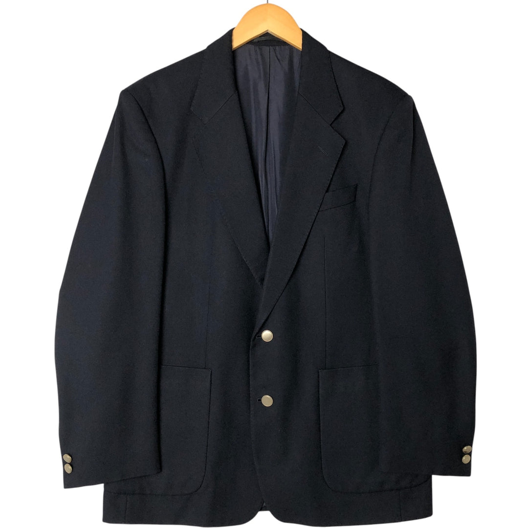 St. Michael Wool Tailored Jacket, Men's Size M wool black type Vintage Second Hand