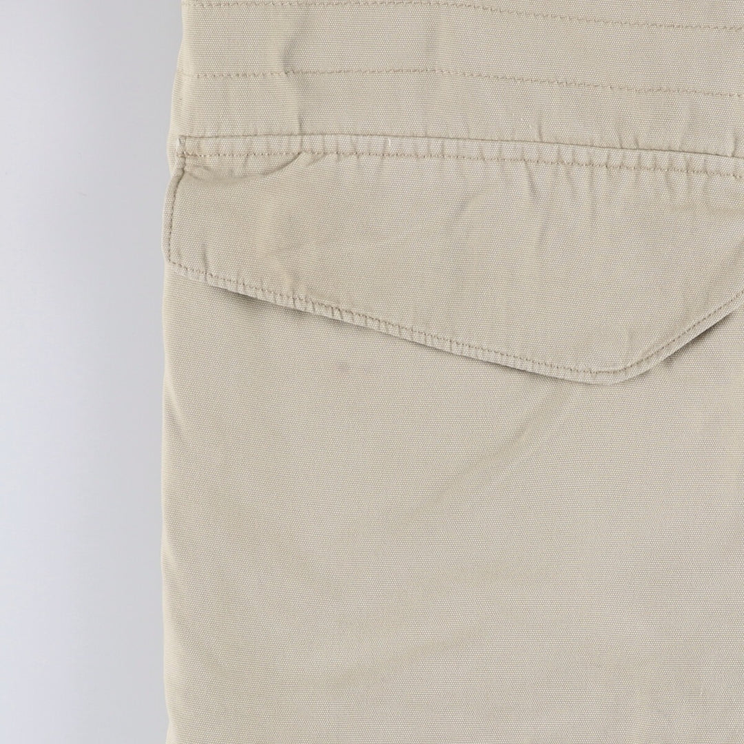 2000'S Nike stand-collar padded puffer jacket, size M, men's cotton Beige type Vintage Second Hand