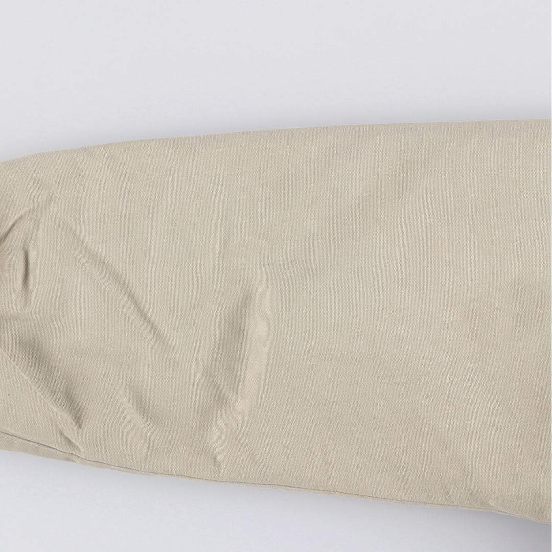 2000'S Nike stand-collar padded puffer jacket, size M, men's cotton Beige type Vintage Second Hand