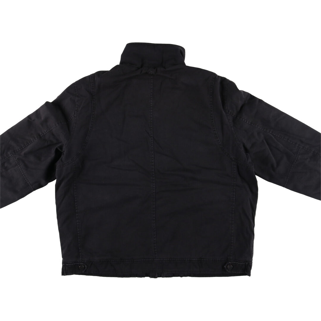 Levi's Stand Collar Cotton Jacket, Men's XL cotton black type Vintage Second Hand