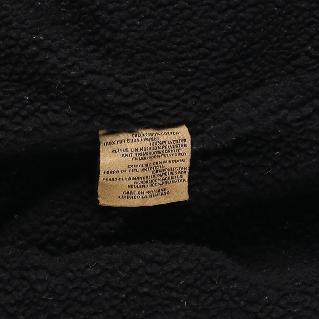 Levi's Stand Collar Cotton Jacket, Men's XL cotton black type Vintage Second Hand