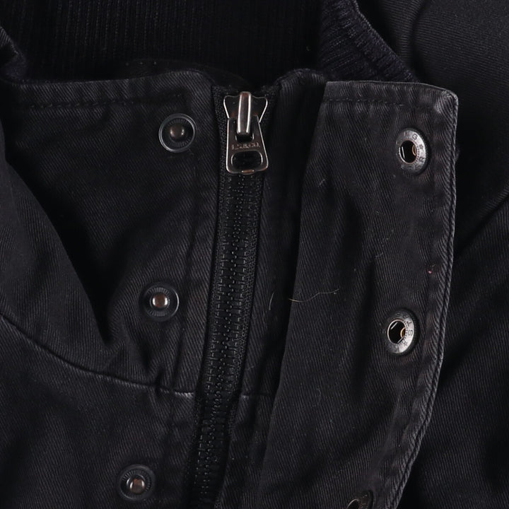 Levi's Stand Collar Cotton Jacket, Men's XL cotton black type Vintage Second Hand