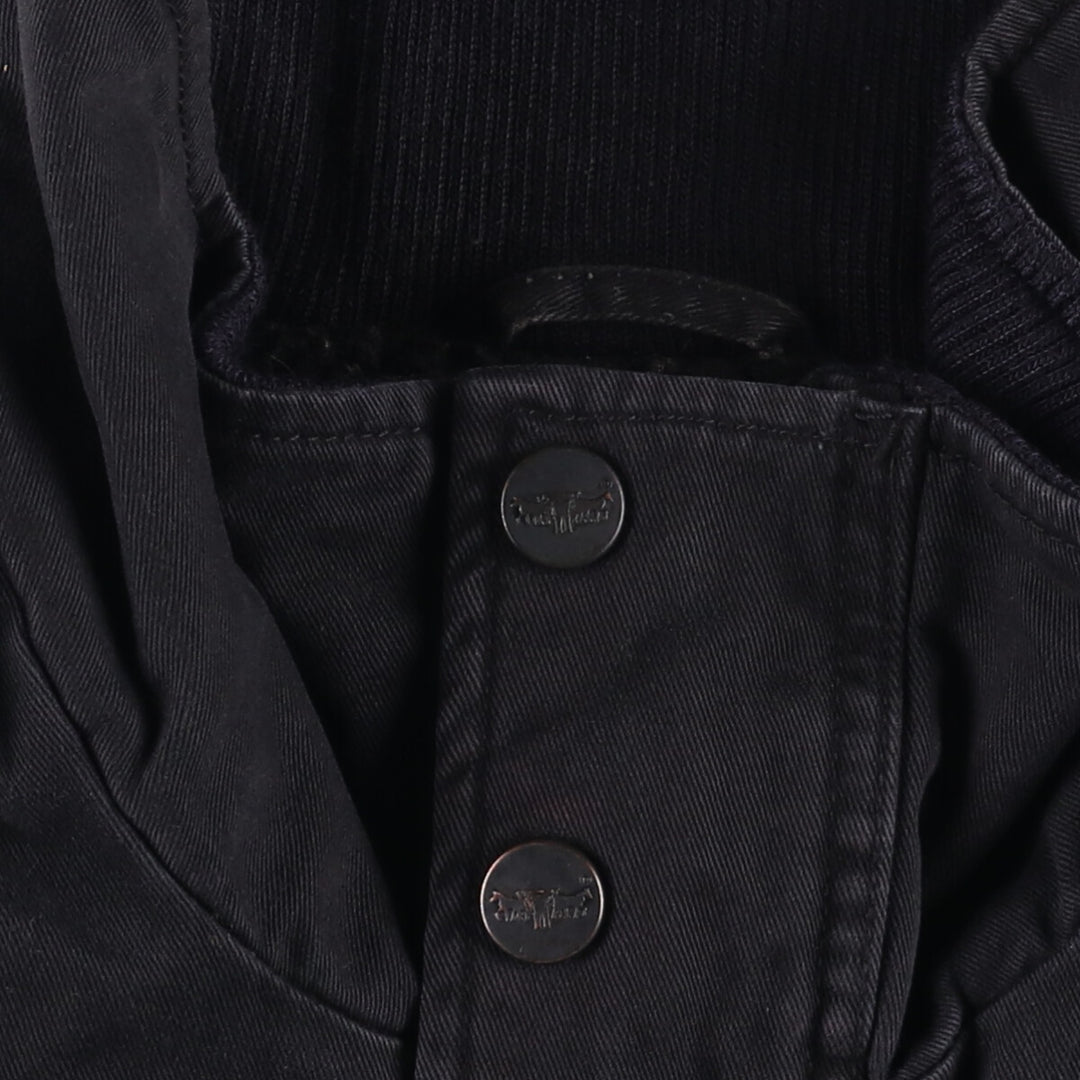 Levi's Stand Collar Cotton Jacket, Men's XL cotton black type Vintage Second Hand