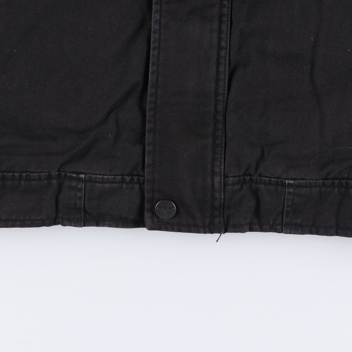 Levi's Stand Collar Cotton Jacket, Men's XL cotton black type Vintage Second Hand