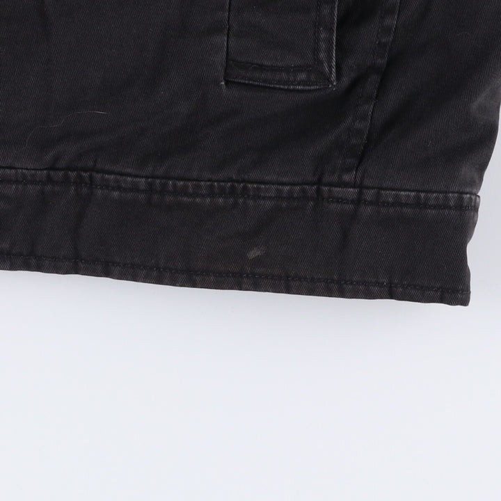 Levi's Stand Collar Cotton Jacket, Men's XL cotton black type Vintage Second Hand