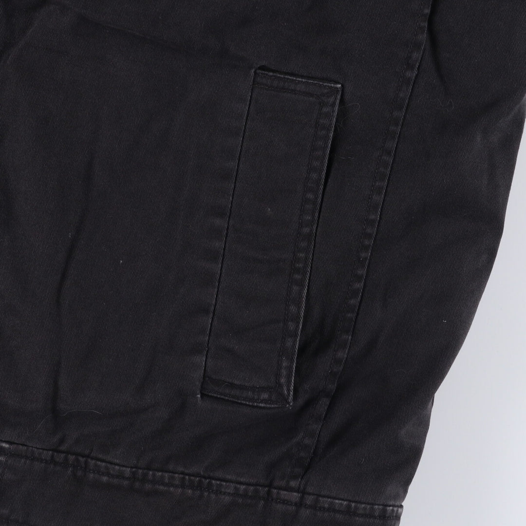 Levi's Stand Collar Cotton Jacket, Men's XL cotton black type Vintage Second Hand