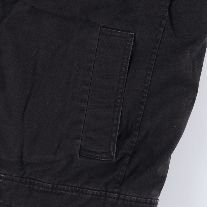 Levi's Stand Collar Cotton Jacket, Men's XL cotton black type Vintage Second Hand