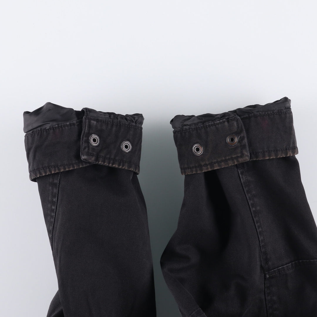 Levi's Stand Collar Cotton Jacket, Men's XL cotton black type Vintage Second Hand