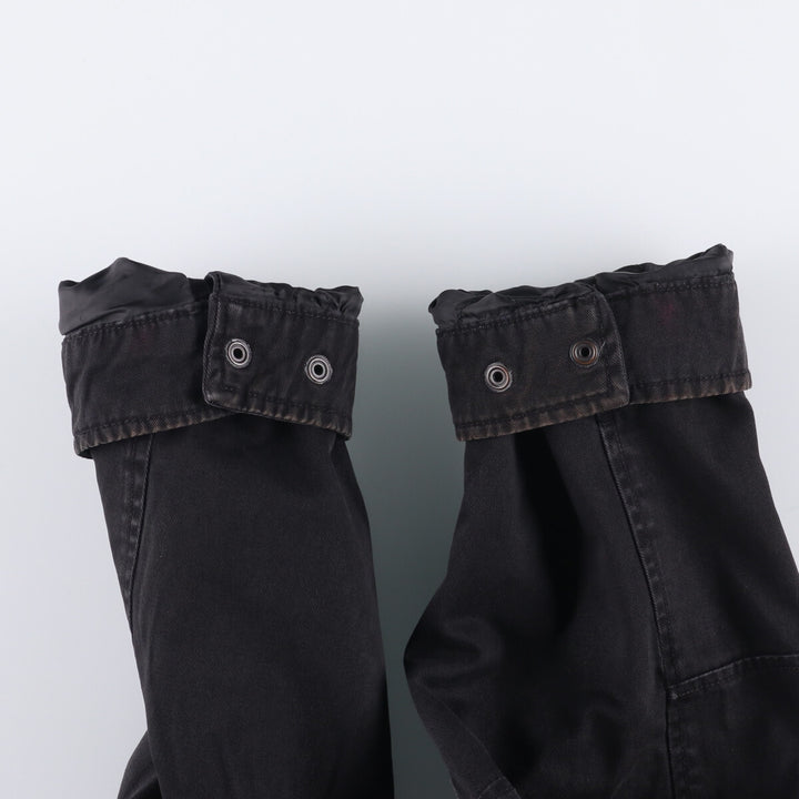 Levi's Stand Collar Cotton Jacket, Men's XL cotton black type Vintage Second Hand