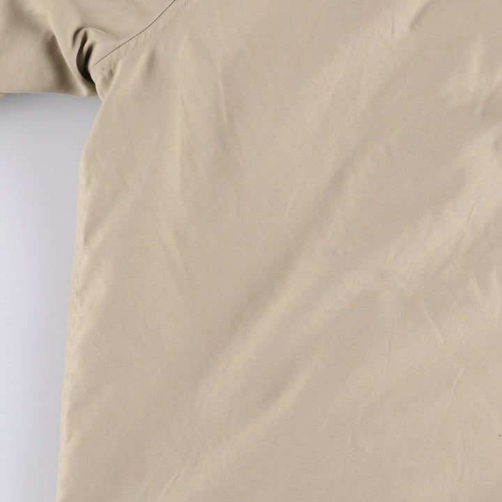 Nautica reversible fleece jacket, men's size L polyester brown type Vintage Second Hand