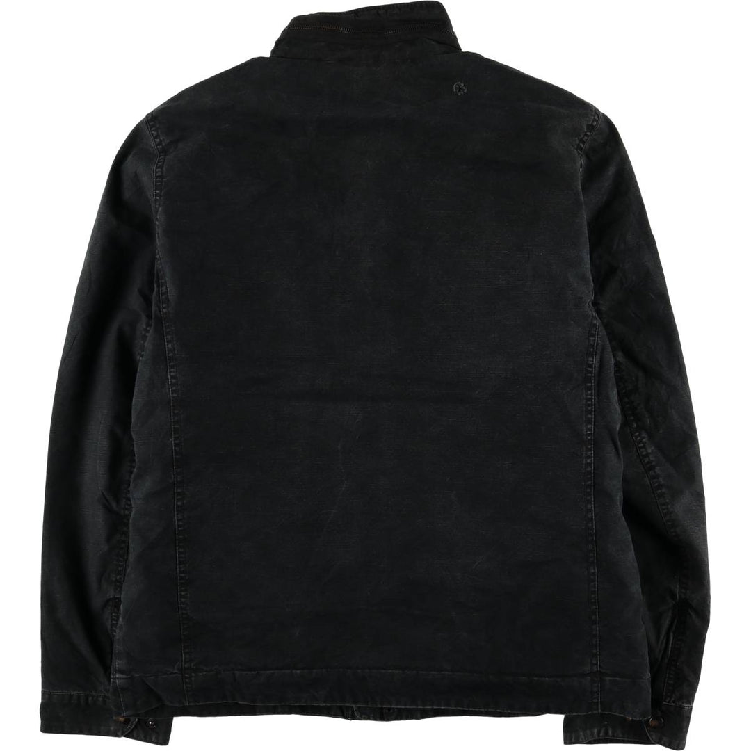 Levi's stand-collar cotton jacket, men's size L cotton black type Vintage Second Hand