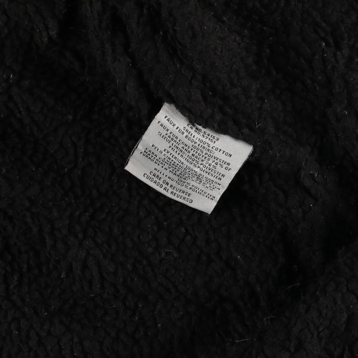 Levi's stand-collar cotton jacket, men's size L cotton black type Vintage Second Hand