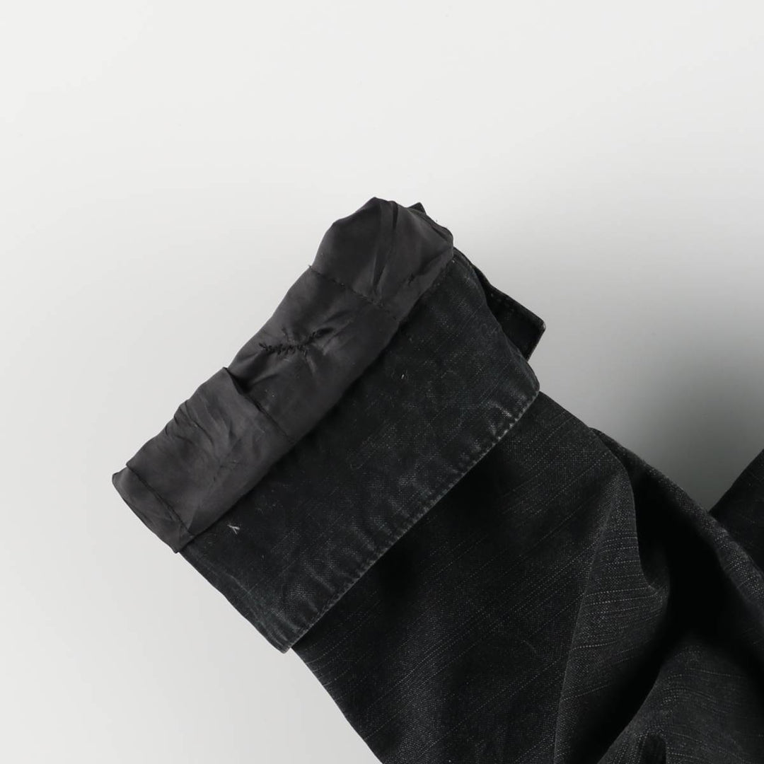 Levi's stand-collar cotton jacket, men's size L cotton black type Vintage Second Hand