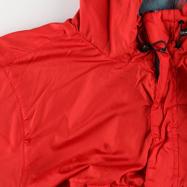 2000'S Nike Check Pattern Reversible Anorak Parka, Cotton Blouson, Men's Size L cotton multicolor Vintage Second Hand