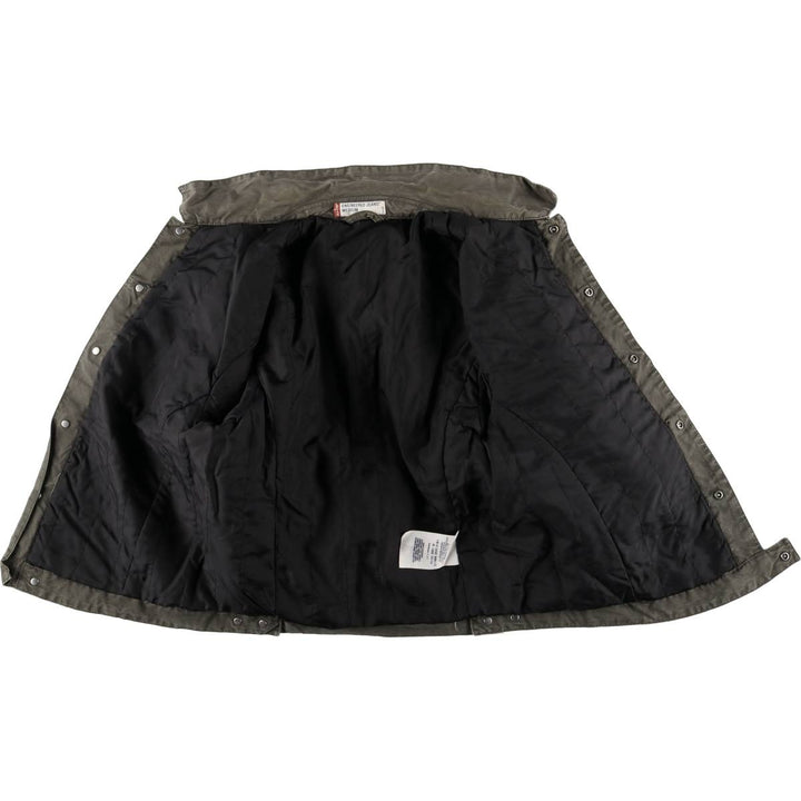 2000'S Levi's Engineered Jacket 70100-2981, Euro Model, Draped, Padded, Men's Size Medium cotton Khaki type Vintage Second Hand