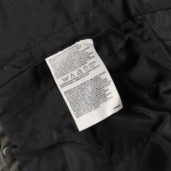 2000'S Levi's Engineered Jacket 70100-2981, Euro Model, Draped, Padded, Men's Size Medium cotton Khaki type Vintage Second Hand