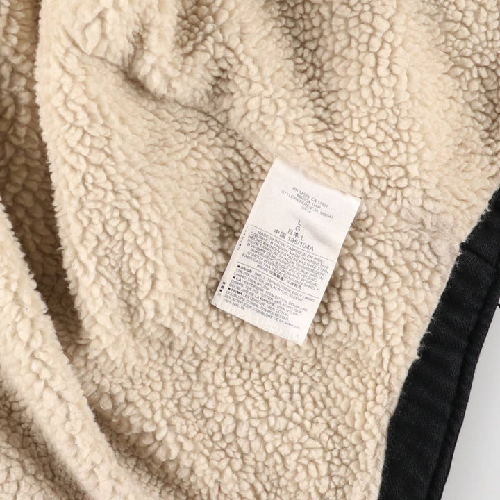 GAP cotton jacket, men's size L cotton black type Vintage Second Hand