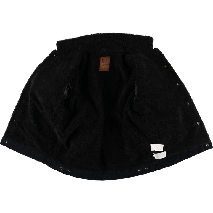 GAP DENIM Trucker Jacket, Corduroy Boa Jacket, Men's Size M cotton navy blue type Vintage Second Hand