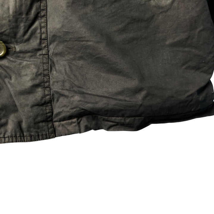 Burberry's BURBERRY LONDON half coat, men's size XL unclear black type Vintage Second Hand