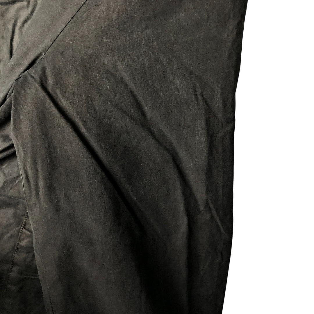 Burberry's BURBERRY LONDON half coat, men's size XL unclear black type Vintage Second Hand