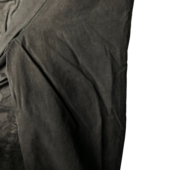 Burberry's BURBERRY LONDON half coat, men's size XL unclear black type Vintage Second Hand