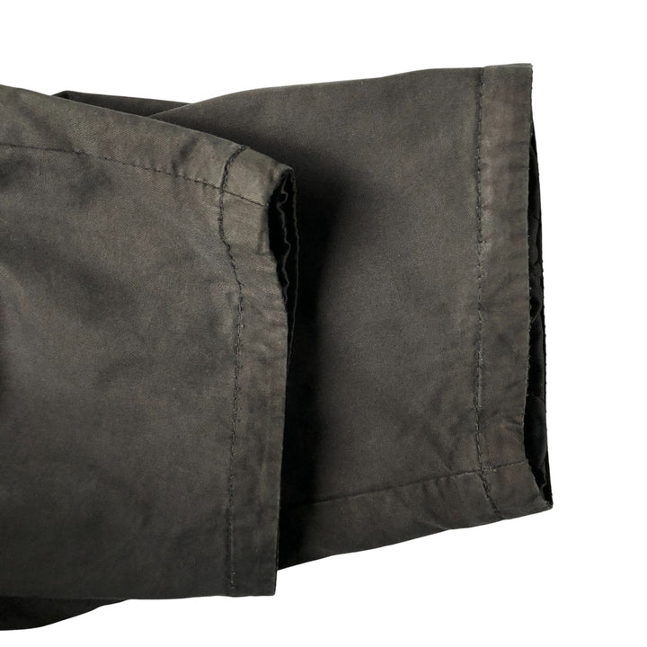 Burberry's BURBERRY LONDON half coat, men's size XL unclear black type Vintage Second Hand