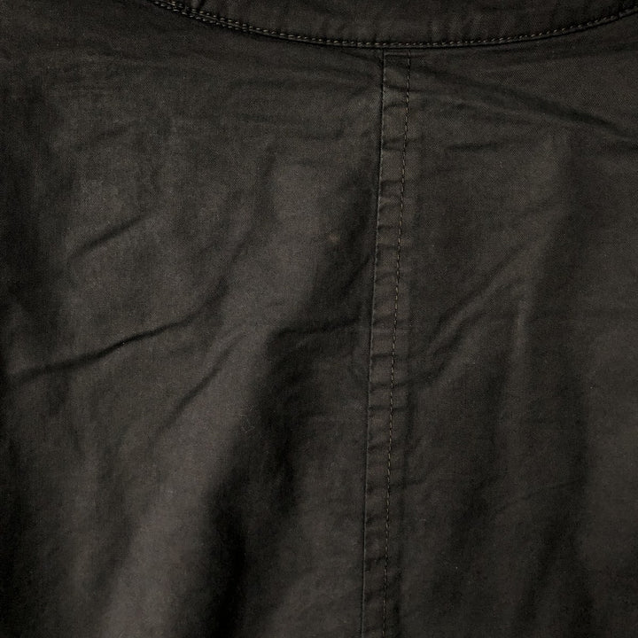 Burberry's BURBERRY LONDON half coat, men's size XL unclear black type Vintage Second Hand