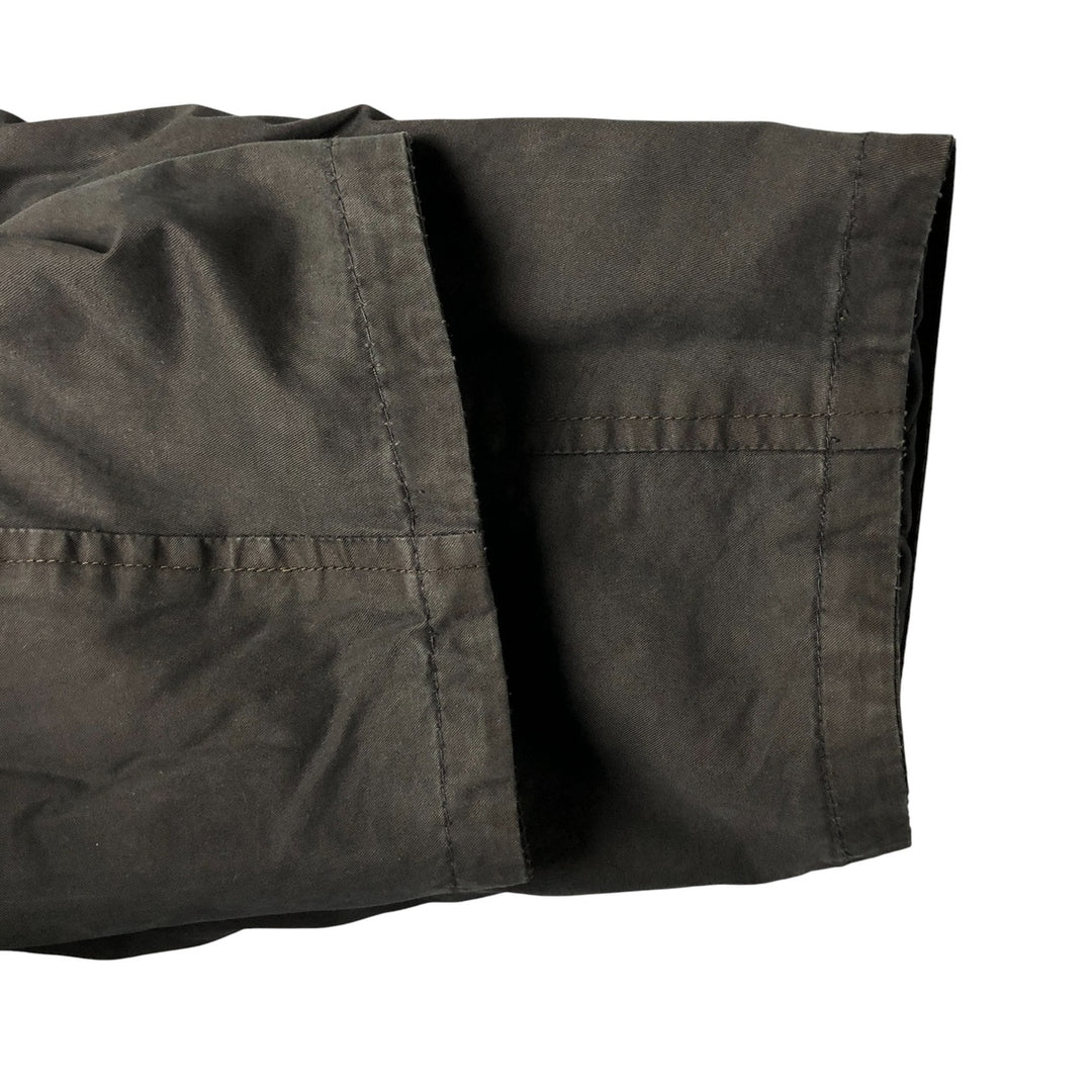 Burberry's BURBERRY LONDON half coat, men's size XL unclear black type Vintage Second Hand