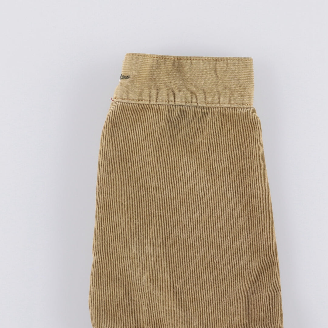 GAP Trucker Jacket, Corduroy Boa Jacket, Men's Size L cotton ocher yellow type Vintage Second Hand